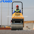 Compactador de suelo hidráulico de tambor doble de 1 tonelada (FYL-880)